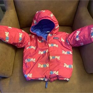 GUC 4T Patagonia reversible down hoody